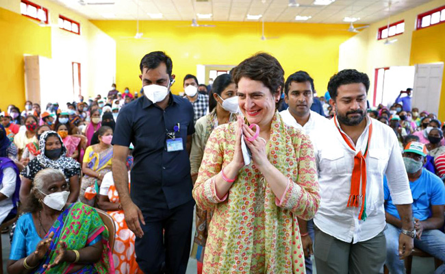 Priyanka Gandhi's Gita Advice In Election Pep Talk To Congress Workers