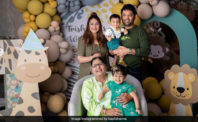 Inside Kapil Sharma And Ginni Chatrath's Son Trishaan's First Birthday Party. Bonus - Anayra