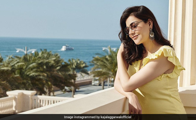Kajal Aggarwal Looks Picture Perfect As She Basks In Her Pregnancy Glow In Dubai. See Pics