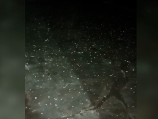 Rain, Hailstorm At Several Parts of Delhi-NCR