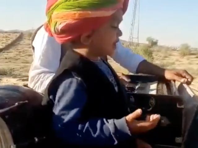Li'l Champ: Rajasthani Kid Impresses Internet With Folk Music