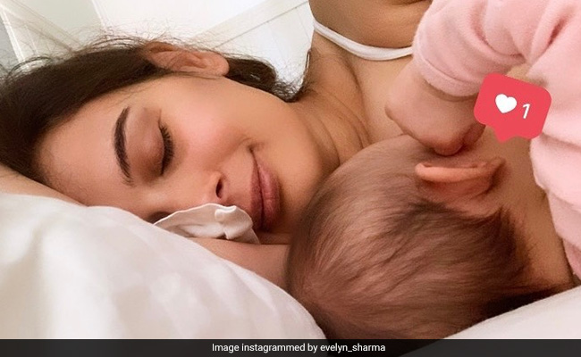 Evelyn Sharma Shares Yet Another Breastfeeding Post. Because Its Her "Whole Life Right Now"