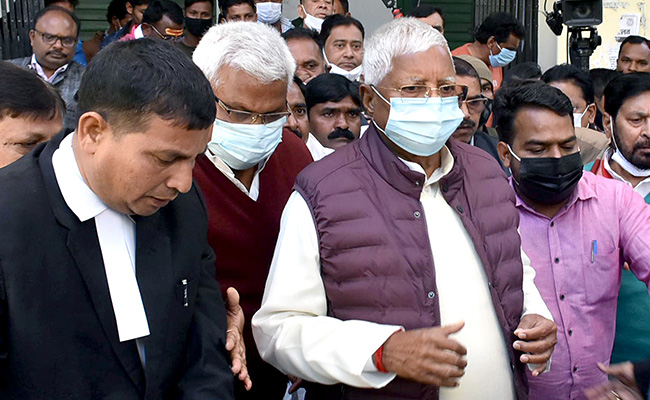 For Lalu Yadav, New 5-Year Jail Sentence, 60-Lakh Fine
