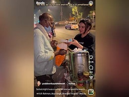 Watch: Woman's Wholesome Gesture Of Buying A Phone For Idli Seller Wins The Internet