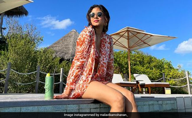 Malavika Mohanan Is Swim-Ready In The Maldives. But First, She Has To...