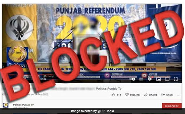 Centre Blocks Apps, Website, Social Media Accounts Of Punjab Politics TV