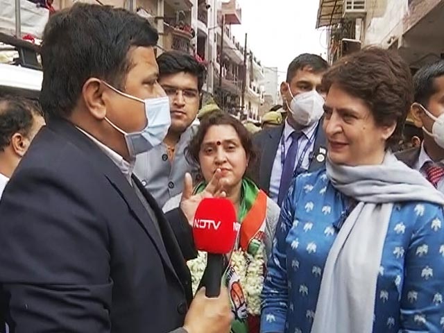 BJP Only Inaugurates Projects Just Before Polls: Priyanka Gandhi On UP