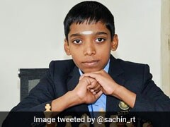 "You've Made Ind Proud": Sachin Wishes Praggnanandhaa On Beating Carlsen