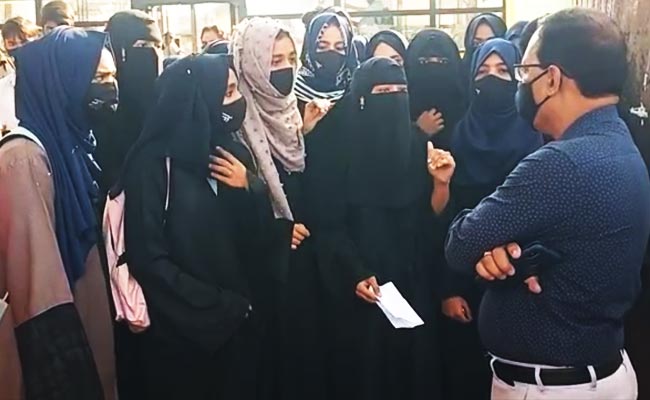 Video: Students Stopped At Second Karnataka College Over Hijab