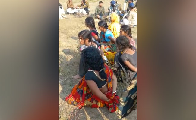 Clash With Cops, Women Handcuffed In Bihar Illegal Sand Mining Crackdown