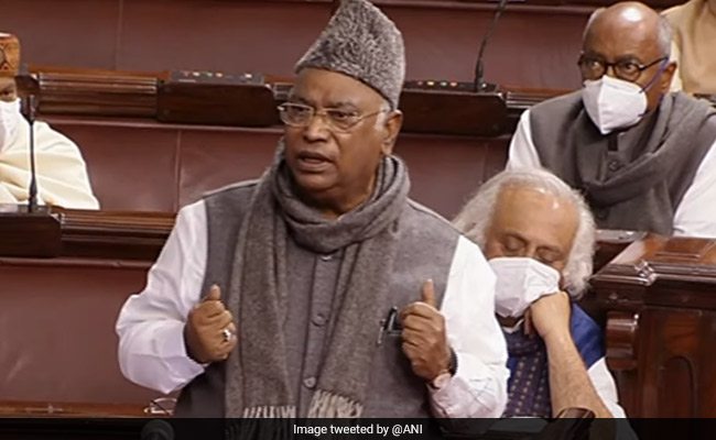 Mallikarjun Kharge's Long Speech In Rajya Sabha Upsets Congress Leader