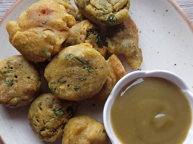 Methi Pakoda Recipe | How To Make Methi Pakoda
