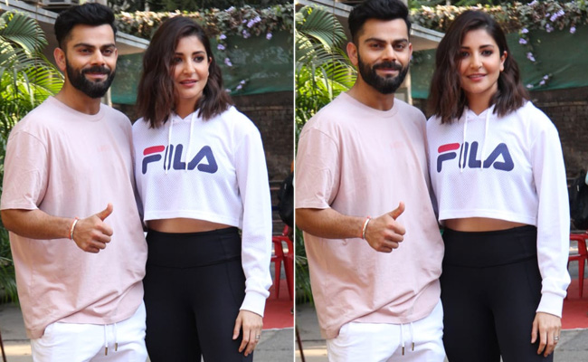 Virat Kohli And Anushka Sharma Double The Cool Quotient In Sporty Style
