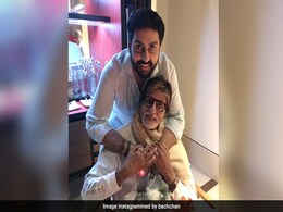 On Abhishek's Birthday, Here's How Dad Amitabh Bachchan Wished Him. Bonus - A Film Announcement On Abhishek's Birthday, Here's How Dad Amitabh Bachchan Wished Him. Bonus - A Film Announcement