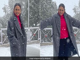 Rakul Preet Singh's Winter Style Is Layered, Cosy And So Very Cute Rakul Preet Singh's Winter Style Is Layered, Cosy And So Very Cute