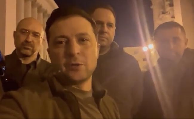 We're All Here Defending Our Independence: Ukraine President In New Video