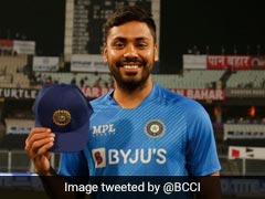 Watch: Avesh Khan Receives Cap From Bhuvneshwar Kumar Before India Debut