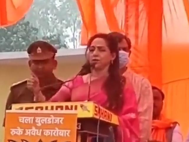 "PM Modi Is Trying To Stop Ukraine-Russia War": BJP's Hema Malini In UP