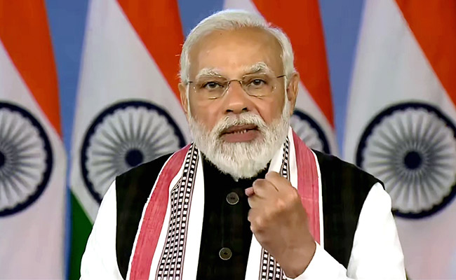 PM Modi Inaugurates 2 Additional Railway Lines Between Maharashtra's Thane And Diva