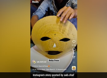 Wait, What? Street Vendor's 'Baby' Shaped Dosa Scares The Internet