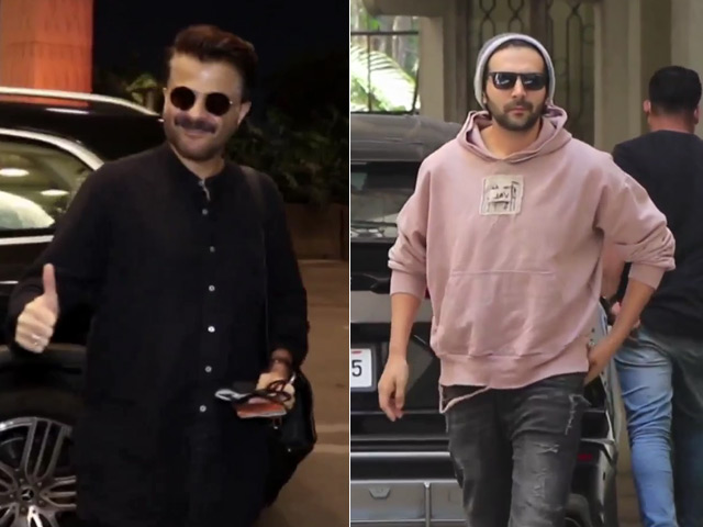 City Of Stars: Anil Kapoor, Kartik Aaryan And Others Spotted