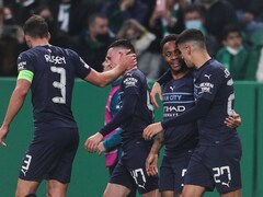 Man City On Brink Of Champions League Quarters After Sporting Lisbon Rout