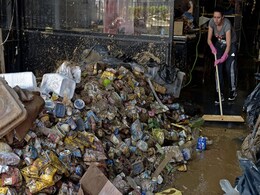 "Scene From A War": Alert Issued In Brazil City After "Historic" Floods "Scene From A War": Alert Issued In Brazil City After "Historic" Floods
