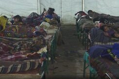 As Cold Wave Grips Delhi, People Take Refuge In Night Shelters As Cold Wave Grips Delhi, People Take Refuge In Night Shelters