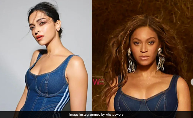 Deepika Padukone ने फेमस पॉप सिंगर Beyonce knowles  का लुक किया कॉपी, गहराइयां के प्रमोशन पर यूं आईं नजर