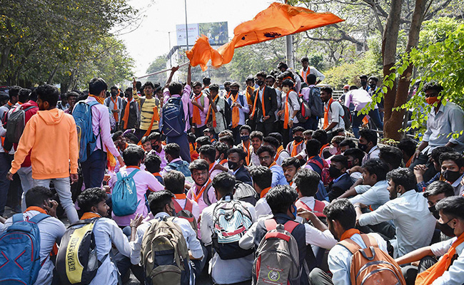 Hijab Row: Protests Banned Near Bengaluru Schools, Colleges For 2 Weeks