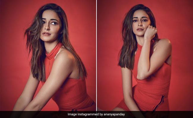 Ananya Panday Is Forever Red-Y For Valentine's Day 2022 In A Chic Red Mini  Dress