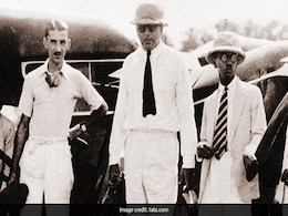When JRD Tata Piloted The First Air India Flight, All He Carried Was... When JRD Tata Piloted The First Air India Flight, All He Carried Was...