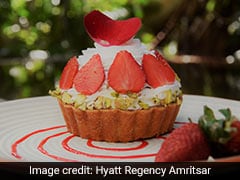 Wild Berry And Franzipani Tart