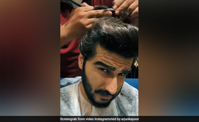 Ahead Of <i>Kuttey's</i> Final Schedule, Arjun Kapoor Gets A New Hairstyle. Calls It, "Let's Roll"