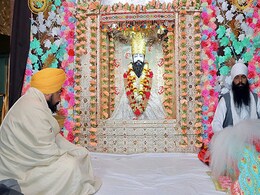 Punjab's CS Channi's Dawn Visit To UP Temple Of Dalit Icon Ahead Of Polls Punjab's CS Channi's Dawn Visit To UP Temple Of Dalit Icon Ahead Of Polls