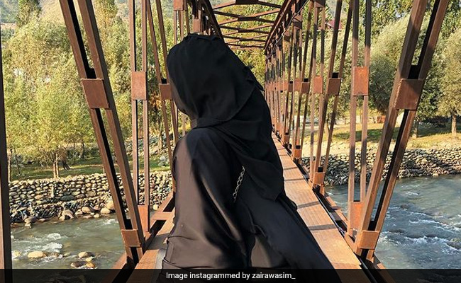 "Hijab Isn't A Choice But...": Ex Actor Zaira Wasim Reacts To Controversy