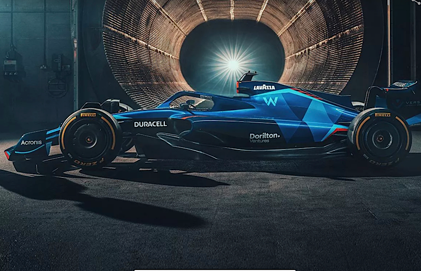 F1: Williams Unveils Its 2022 Car With Duracell Branding & Dark Blue Livery