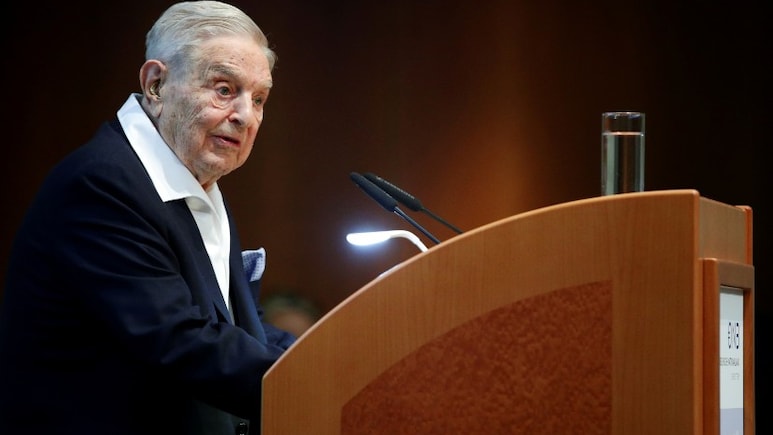 "Watching You": Trump Called For Criminal Charges Against George Soros, Son