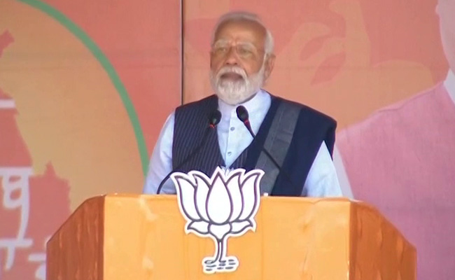 "If Congress Is Original, Other (AAP) Is Photocopy": PM Modi's Twin Attack