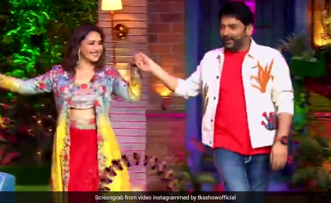 Kapil Sharma Asks Madhuri Dixit About The First Time Her Husband Held Her Hand. Her Reaction...