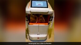 Robots Deliver Food For Winter Olympics 2022 Participants In Beijing Hotel; Watch Video