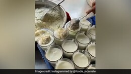 Wait, What?! Lucknow Street Vendor Is Selling Lassi With Rabri In It