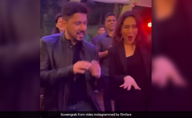 VIDEO: श्रीराम नेने ने Madhuri Dixit संग 'तम्मा तम्मा' पर किया ब्रेक डांस, लोग बोले- डॉक्टर तो डांसिंग किंग निकले