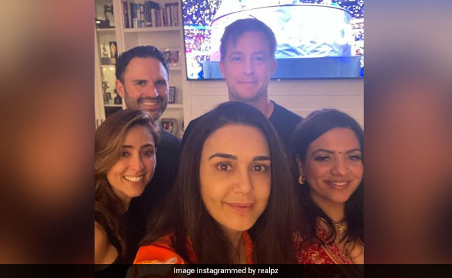 Inside Preity Zinta's Super Bowl Party With Husband Gene Goodenough And Friends