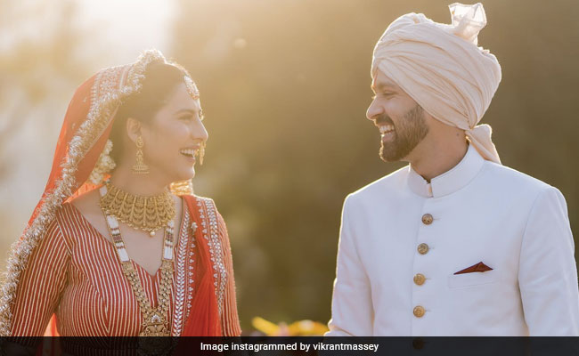 Newlywed Couple Vikrant Massey And Sheetal Thakur Receive Love From Taapsee, Mouni Roy, Sonakshi Sinha, And Others