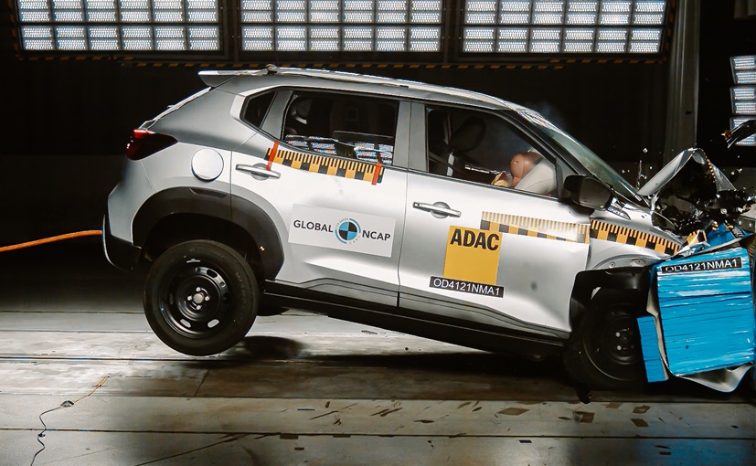 Nissan Shows Big Improvement In Crash Safety; 4 Star Result For Magnite