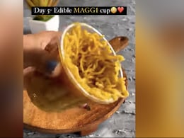 Edible Maggi Cup Is The Latest Mind-Bending Fusion Dish, And People Are Loving It Edible Maggi Cup Is The Latest Mind-Bending Fusion Dish, And People Are Loving It