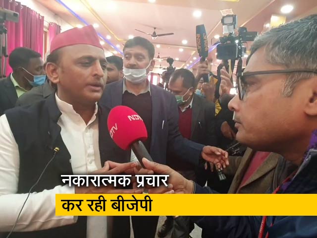 गर्मी वाले बयान पर अखिलेश यादव का पलटवार, NDTV से कहा - 'योगी के चेहरे पर तोते उड़ गए'