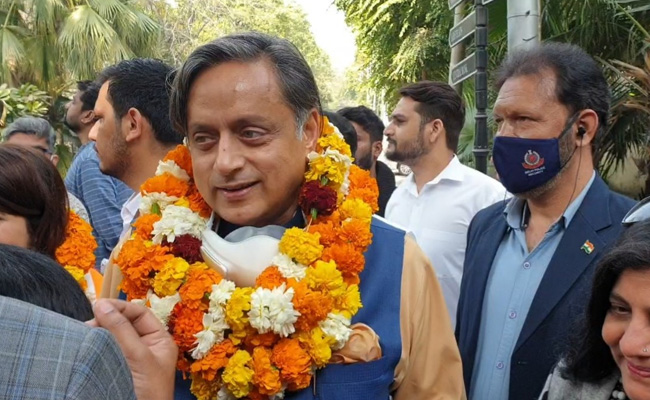 What Shashi Tharoor Said On Reports That He May Run For Congress President