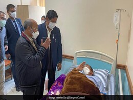 Conrad Sangma's Party Leader's Father Shot At In Imphal Conrad Sangma's Party Leader's Father Shot At In Imphal